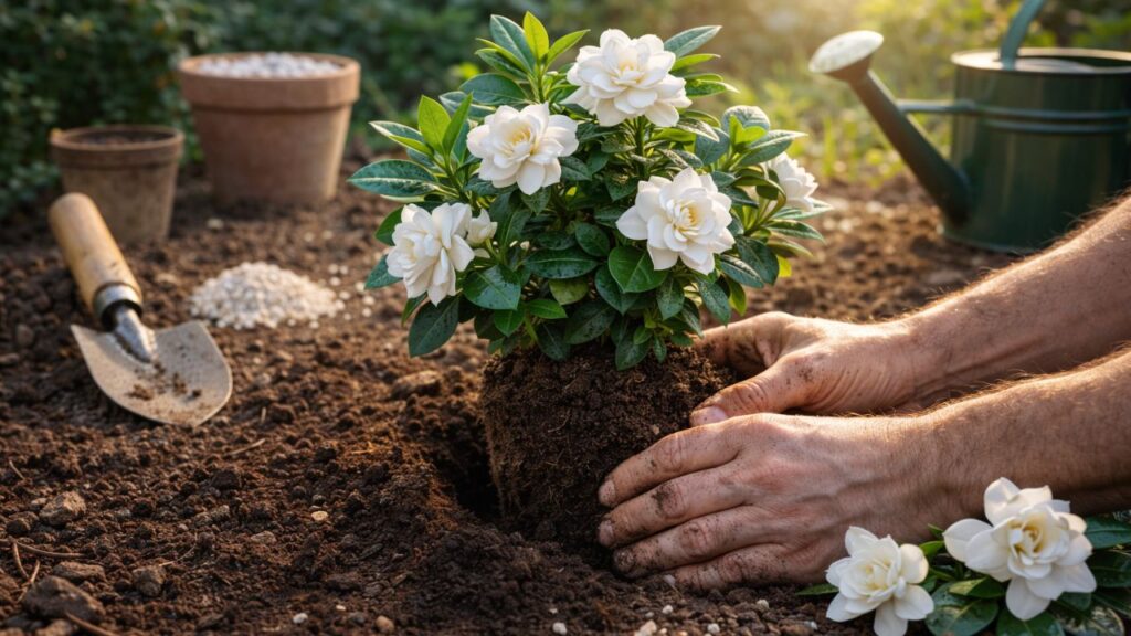 Plantar jasmim-do-cabo do jeito certo garante flores perfumadas por mais tempo