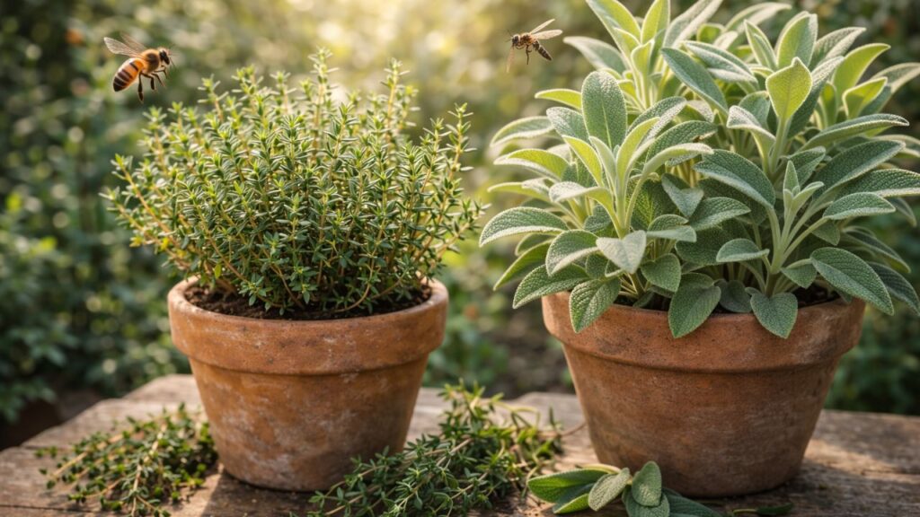 Ervas fáceis de cultivar que afastam insetos naturalmente