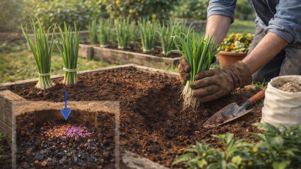 Essa cebolinha simples se multiplica em casa e não acaba nunca