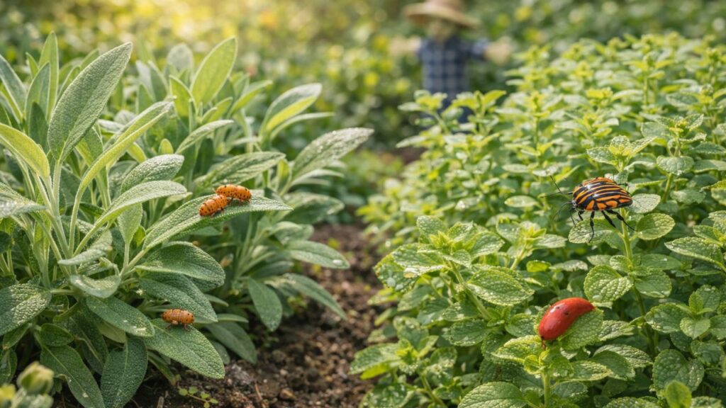 Essas plantas protegem jardins pequenos de pragas sem complicação