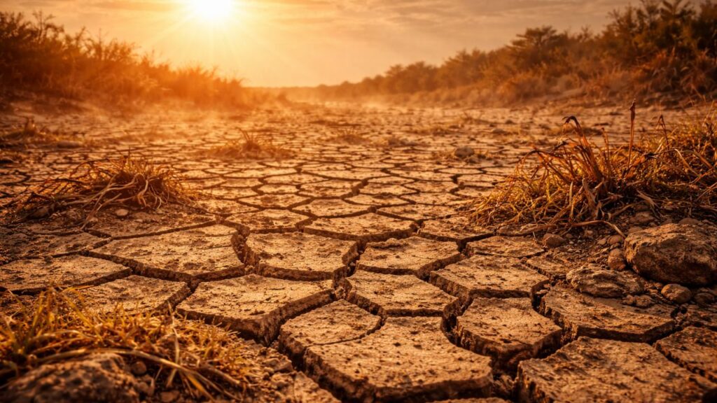 O que o calor excessivo faz com o solo e por que as plantas sofrem
