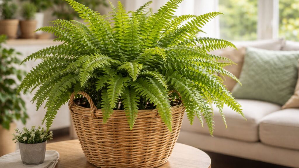 A samambaia-americana virou símbolo de abundância e acolhimento no lar