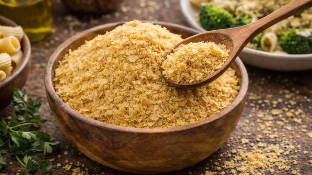 Um ingrediente discreto que faz o prato parecer finalizado com queijo