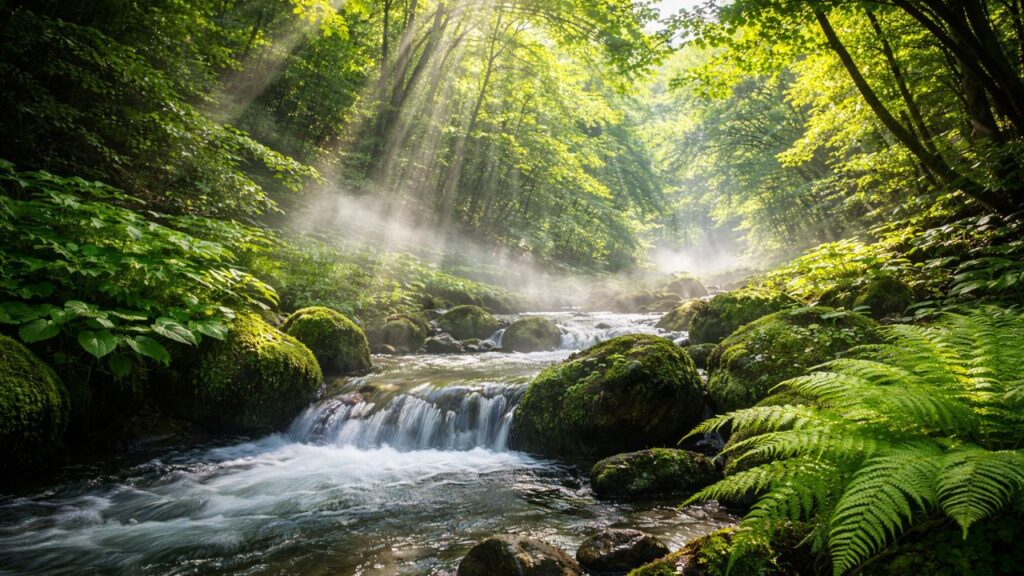 Por que o clima muda quando você entra em um lugar cheio de plantas