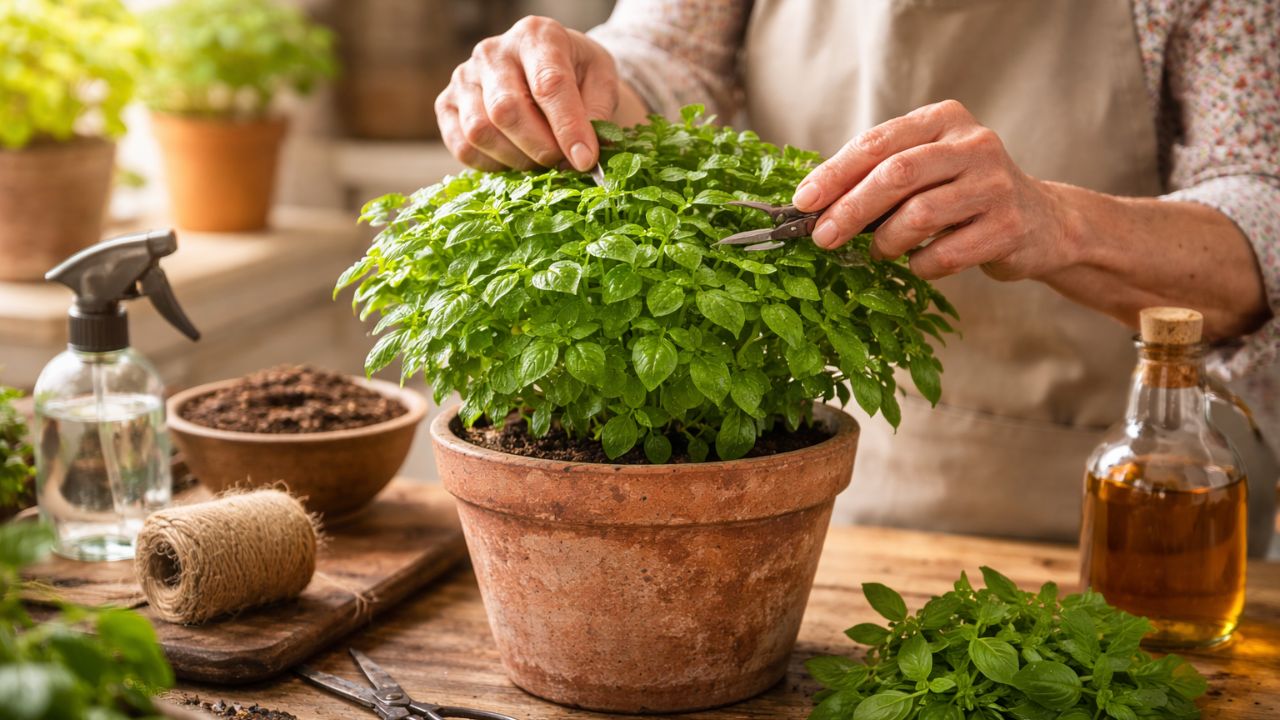 Como cuidar do manjericão e ter folhas sempre verdes e saborosas em casa