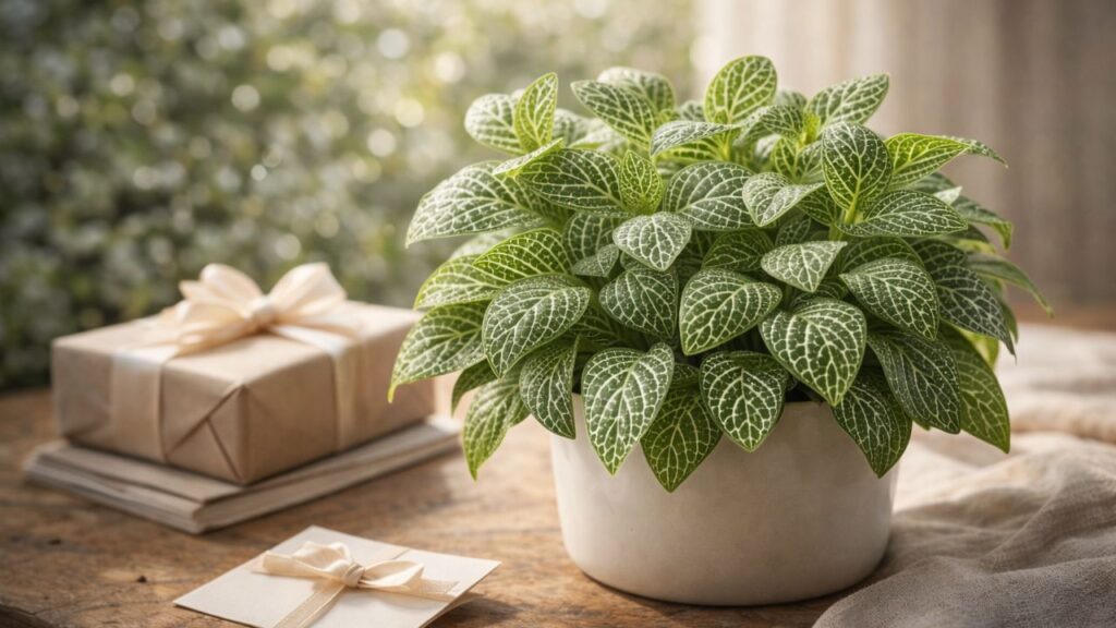 A planta-sorriso é o presente leve que muda o clima do ambiente