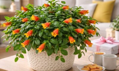 A planta-columéia-peixinho que simboliza alegria compartilhada e anima qualquer ambiente