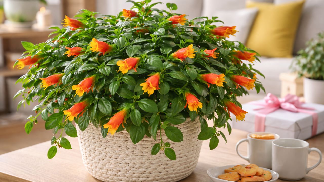 A planta-columéia-peixinho que simboliza alegria compartilhada e anima qualquer ambiente