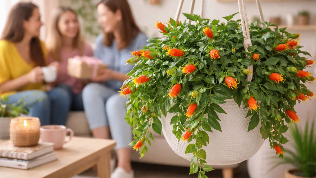 A planta-columéia-peixinho que simboliza alegria compartilhada e anima qualquer ambiente