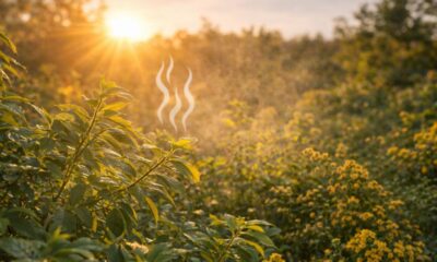 Esse aroma diferente que surge na vegetação após muito sol tem explicação
