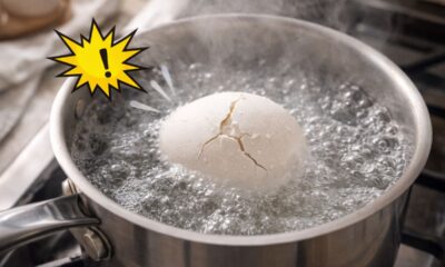 Por que o ovo cozido faz um estalo curioso quando a casca começa a rachar