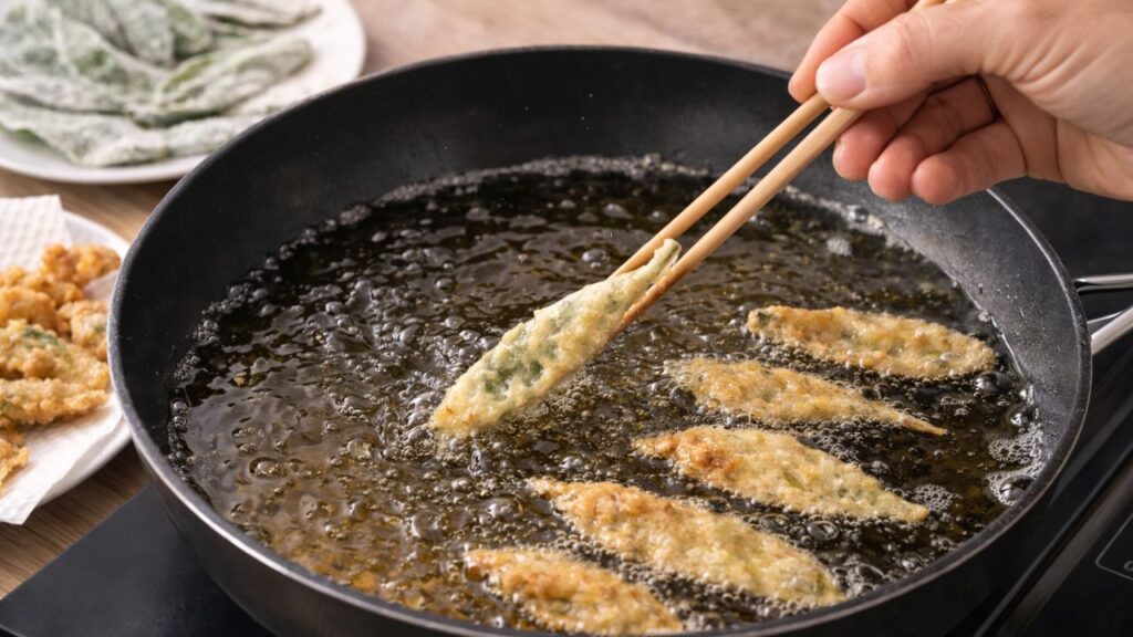 Esse legume empanado e frito lembra peixe no sabor e surpreende quem prova
