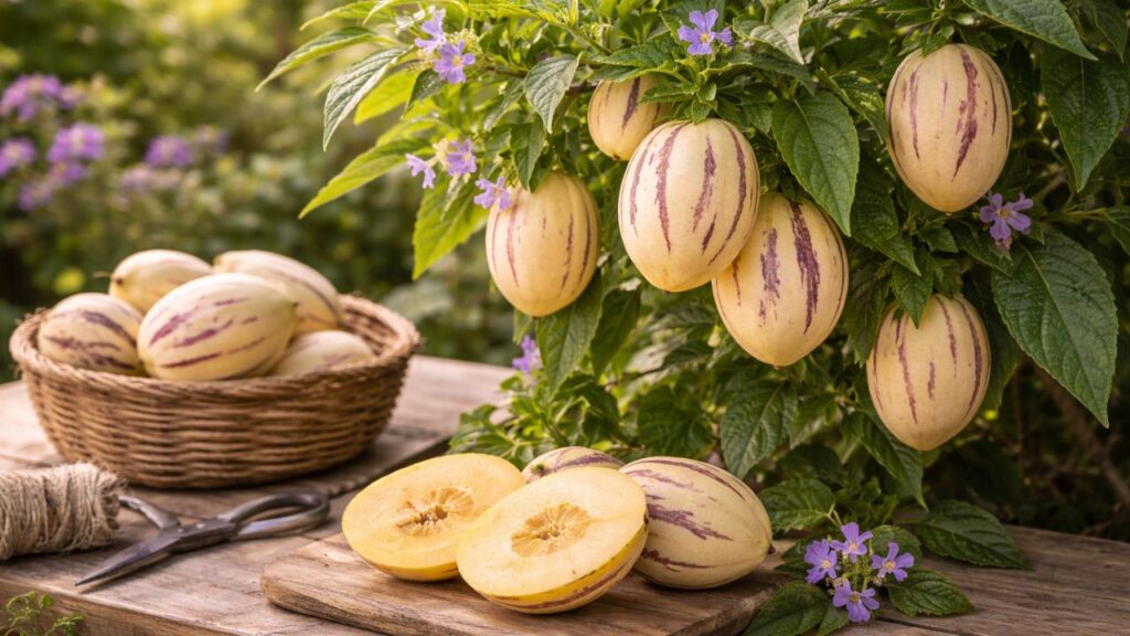 O pepino-doce que cresce fácil no quintal e surpreende no sabor