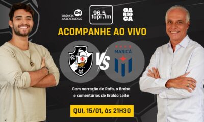 Vasco x Maricá ao vivo