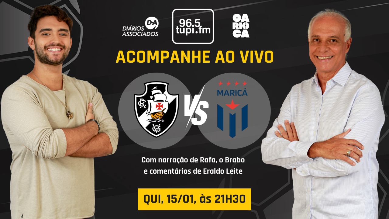 Vasco x Maricá ao vivo