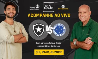 Botafogo x Cruzeiro ao vivo