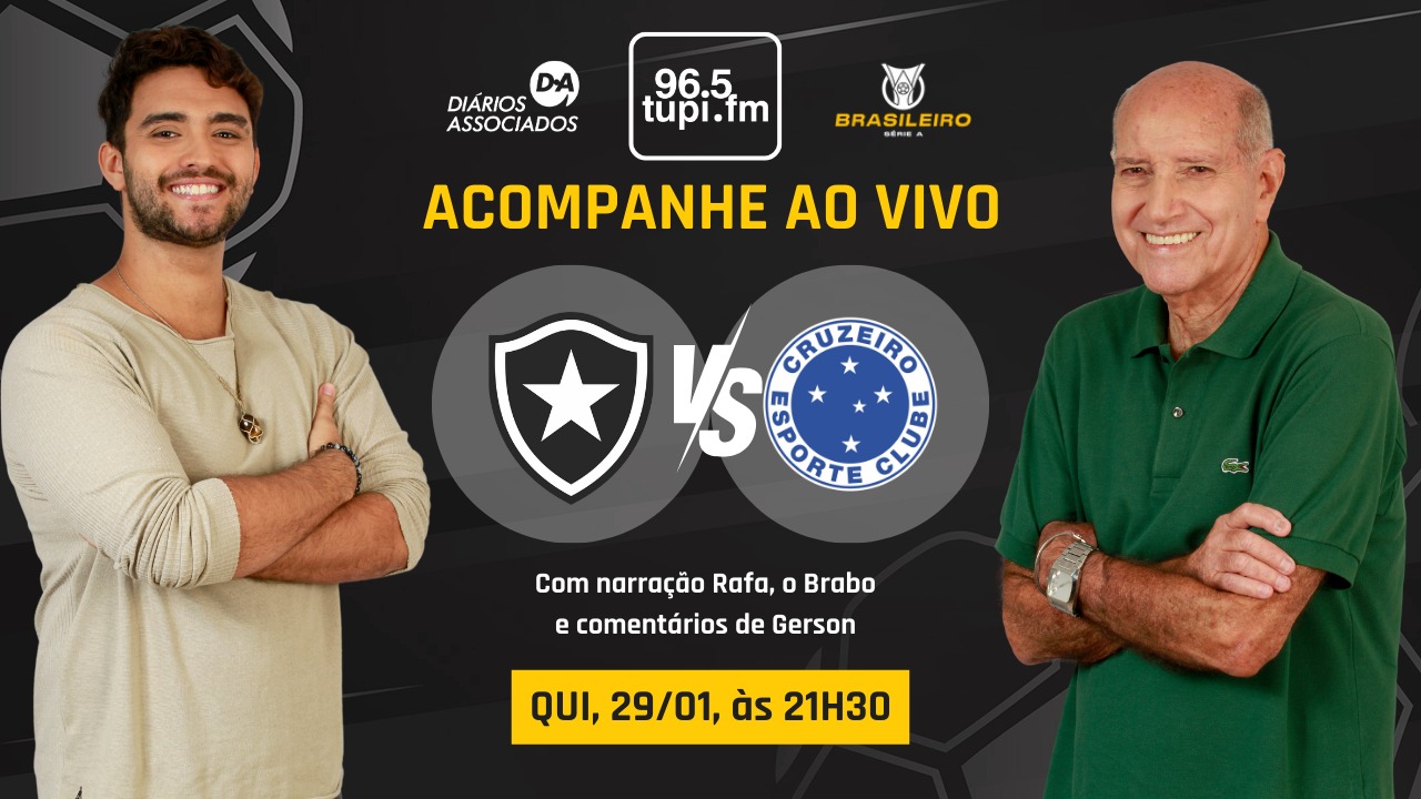 Botafogo x Cruzeiro ao vivo