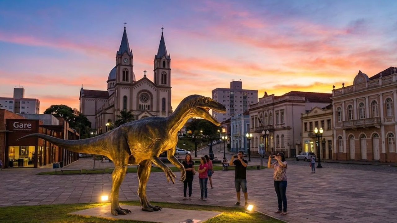 A “Cidade dos Dinossauros” no Rio Grande do Sul guarda ossos de um dos primeiros dinossauros do mundo