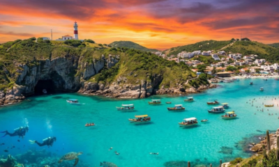 O 'Caribe brasileiro' no RJ atrai turistas com praias de água transparente e paisagens de tirar o fôlego