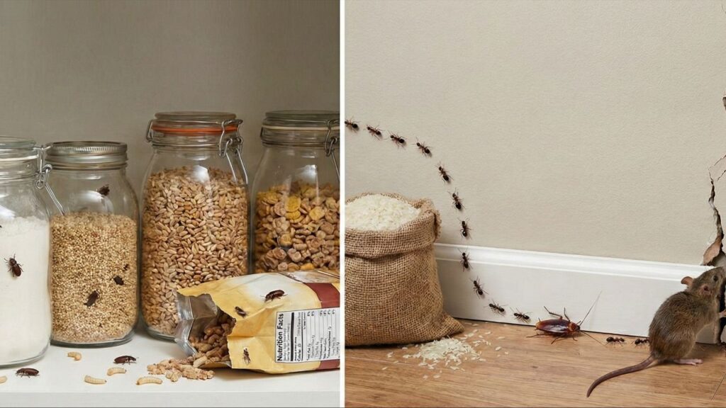 O truque natural para uma despensa livre de pragas e protegida de insetos