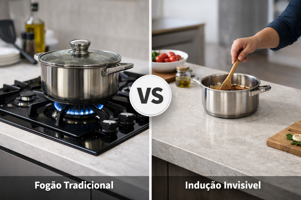 Nem cooktop, nem forno embutido: a nova cozinha é toda invisível (e muda até o jeito de cozinhar)