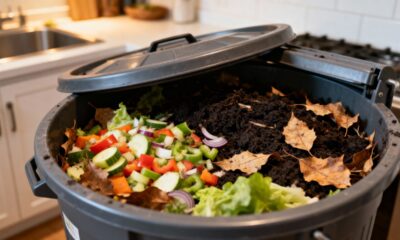 Sobras do almoço viram adubo rápido e deixam a terra mais fértil