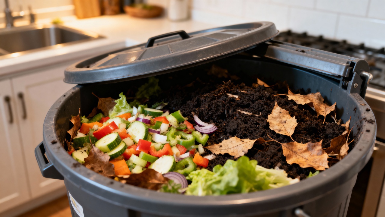 Sobras do almoço viram adubo rápido e deixam a terra mais fértil