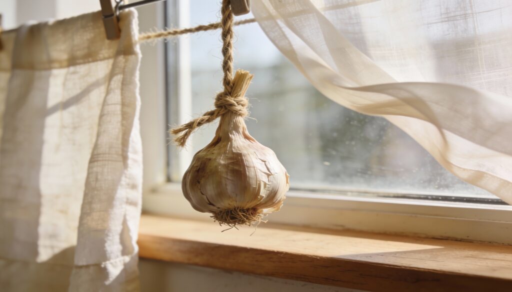 Pendurar um dente de alho na janela: para que serve e por que recomendam