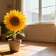 Girassol em vaso cresce bem e deixa a casa mais alegre, surpreende pela beleza e facilidade