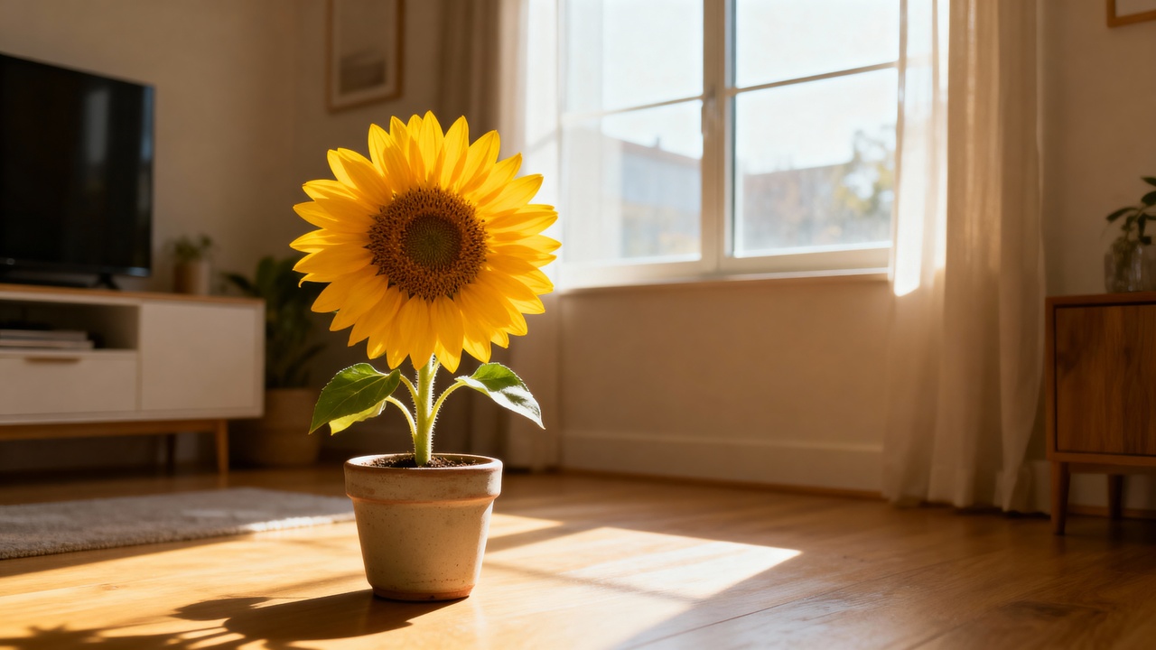 Girassol em vaso cresce bem e deixa a casa mais alegre, surpreende pela beleza e facilidade