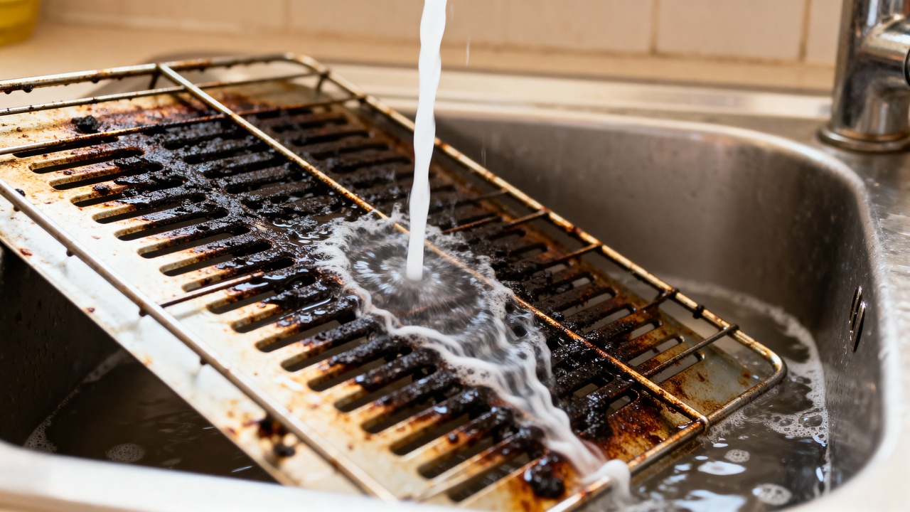 Adeus grelha suja: esse truque com vinagre deixa o forno mais limpo sem esforço exagerado e sem química forte