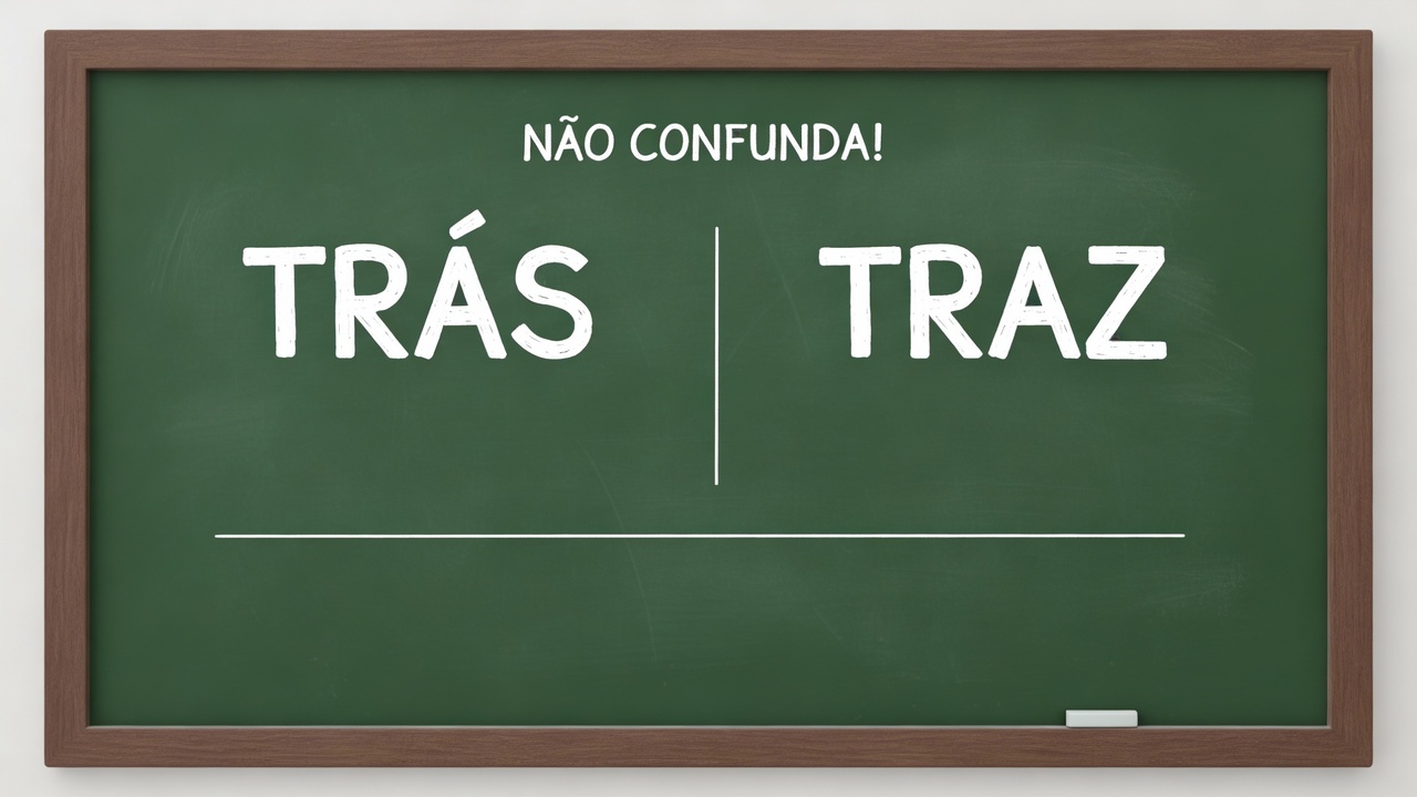 Você confunde “traz” com “trás”? Veja como nunca mais errar