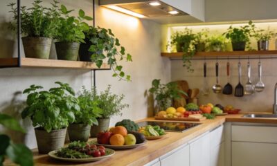 Essas plantas mantêm a cozinha livre de insetos e ainda perfumam o ambiente