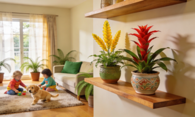 Flores lindas e seguras que deixam a casa tranquila mesmo com crianças e pets