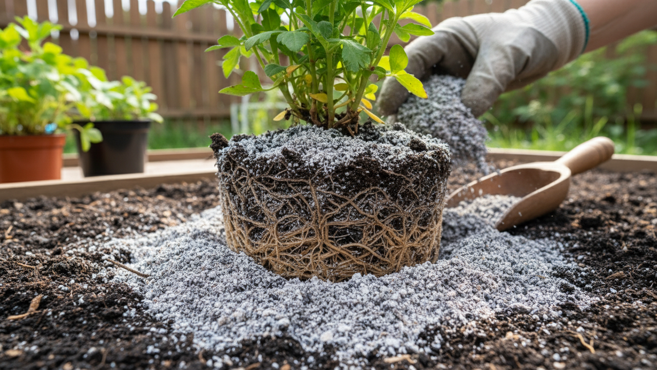Usar cinzas de madeira do jeito certo pode fortalecer as raízes das plantas