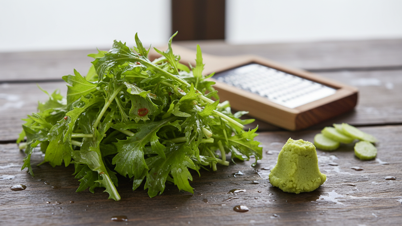 Essa folha tem sabor picante e surpreende quem busca substituir o wasabi