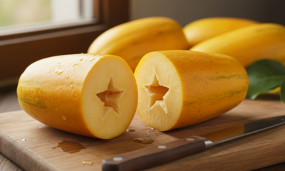 Essa fruta doce surpreende pelo gosto de banana com mel