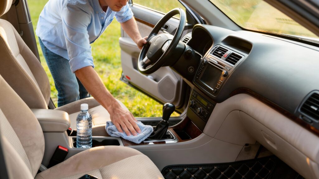Aprenda como higienizar corretamente e preservar o tecido do carro por mais tempo