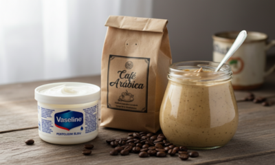 A incrível mistura de vaselina com café que vai transformar sua pele