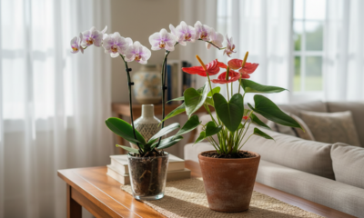 Essas flores ficam lindas por muito mais tempo no vaso dentro de casa