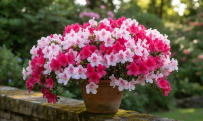 Ao longo dos anos, essa azaleia nunca deixou de estar presente