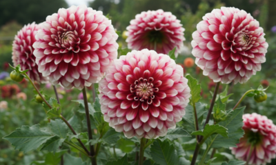 Essa dália gigante virou meu aviso de chuva e floresce sempre antes do tempo mudar