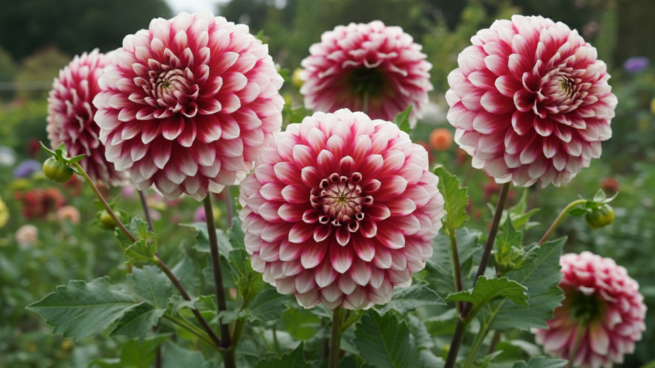 Essa dália gigante virou meu aviso de chuva e floresce sempre antes do tempo mudar