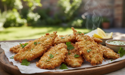 Esse legume empanado e frito lembra peixe no sabor e surpreende quem prova