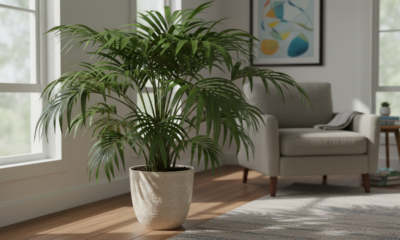 A ráfia é uma planta que transmite calma, firmeza e sensação de segurança