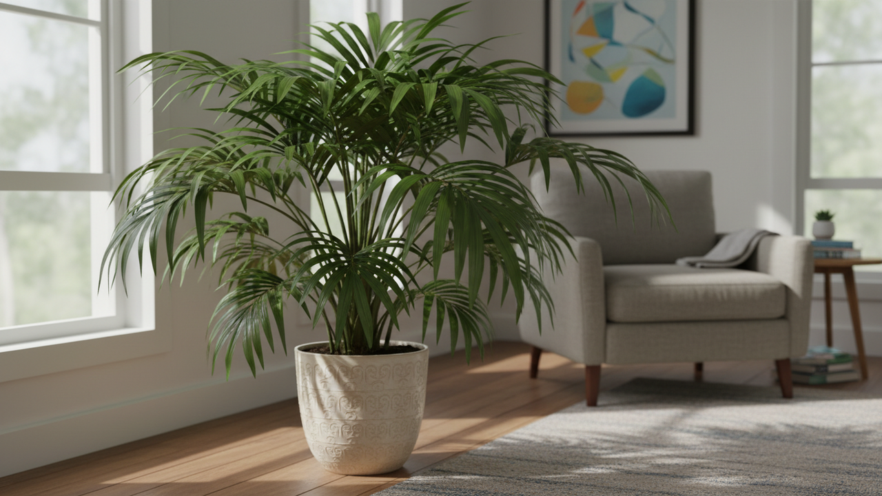 A ráfia é uma planta que transmite calma, firmeza e sensação de segurança