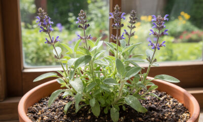 Plantar sálvia do jeito certo evita folhas secas e sem vigor