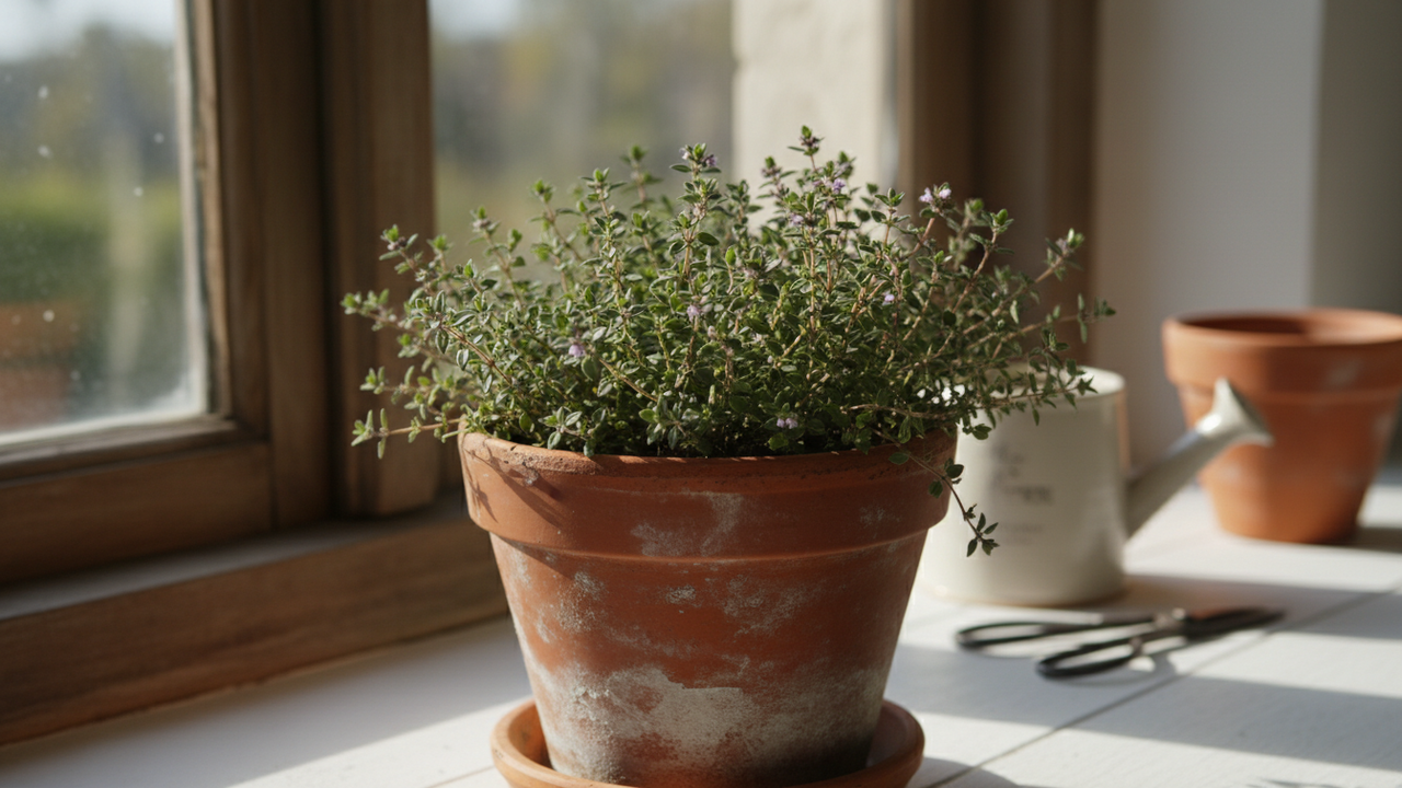O tomilho que ajuda a evitar pragas e protege plantas cultivadas em casa