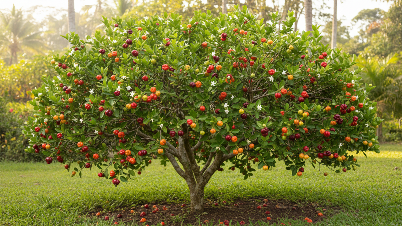 A pitanga chama pássaros de um jeito que poucas árvores conseguem