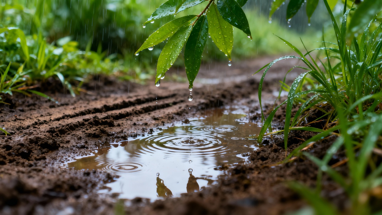 Esse aroma que surge após a chuva forte tem uma explicação natural